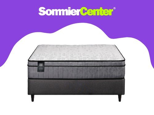 Sommier 2 Plazas Resorte Pocket Sealy Rainbow (140x190)