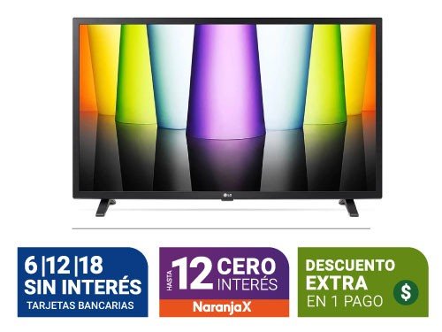 Smart Tv Lg 32" 32Lq630Bpsa Fhd Negro