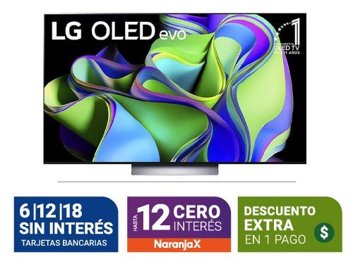 Smart Tv 65" LG OLED55C3PSA Evo C3 4K ThinQ AI