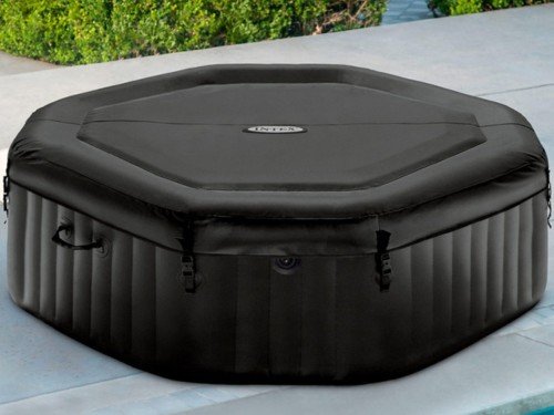 Jacuzzi Spa Octogonal Intex Deluxe Burbujas y Jets -4 personas- 201cm