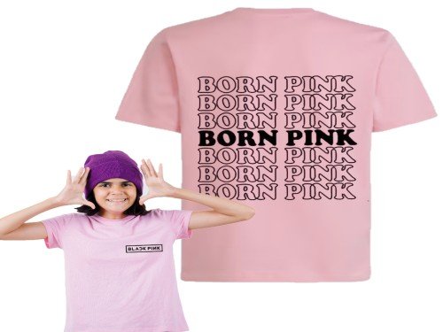 REMERA UNISEX BLACK PINK