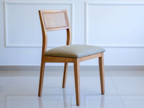 Silla comedor esterilla madera Guatambú Nórdica Calama - SILVINA C