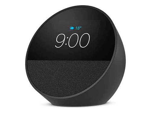 Amazon Echo Spot 2024 Pantalla De 1.83 Alarma C/alexa Negro