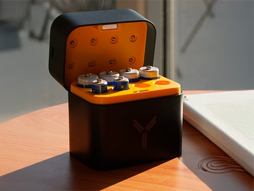 Combo Cargador Estuche + Pilas Recargables 4x Aa 4x Aaa Dellorean