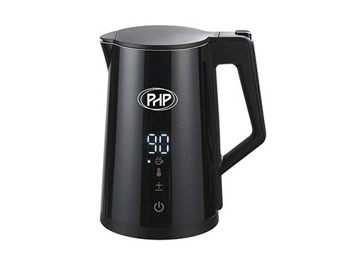 Pava Php D3815ES 1.7 Litros 2200W Electrica Negra Display Led Wifi