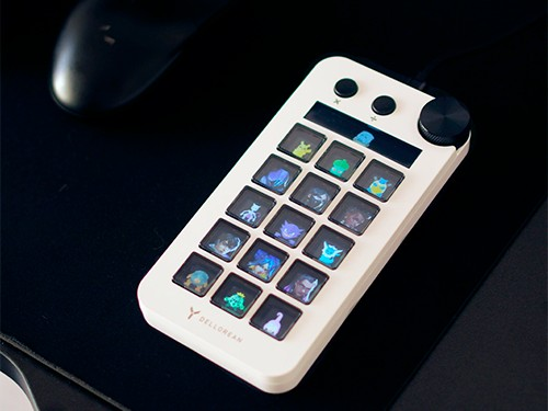 Stream Deck Mini Teclado - 15 Teclas - Flux2 Blanco Dellorean