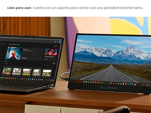 Monitor Portátil Dellorean 15.6 Fhd 1920x1080 Ips - Ms1