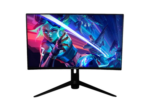 Monitor Gamer Curvo 27 Full Hd Rgb 144/165-hz Displayport Akira Negro