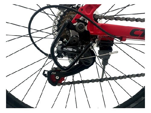 Bicicleta Php YS-7319 Talle M Mtb29 21 Velocidades Rojo Aluminio