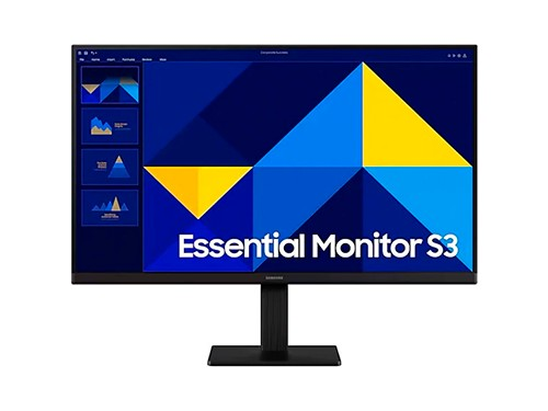 Monitor Samsung 27 Essential S3 Negro