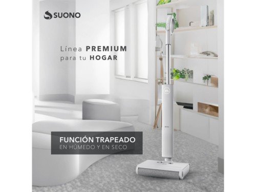 Mopa Limpiadora Trapeador Eléctrico Doble Tanque Inalámbrico Suono