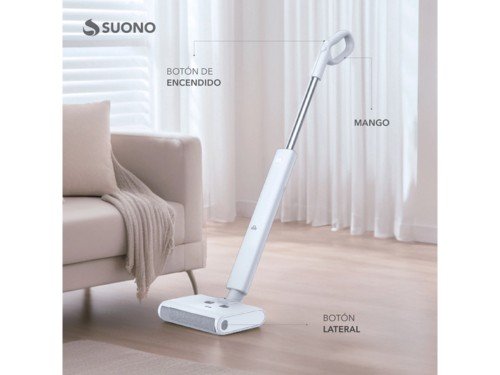 Mopa Limpiadora Trapeador Eléctrico Doble Tanque Inalámbrico Suono