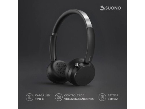 Auriculares Vincha Inalámbricos Bluetooth con ANC Cancelación de Ruido