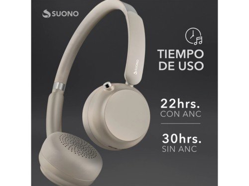 Auriculares Vincha Inalámbricos Bluetooth con ANC Cancelación de Ruido