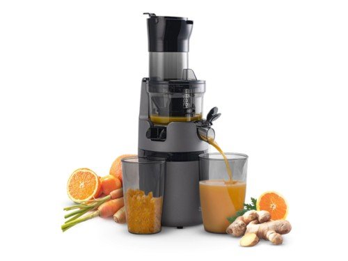 Juguera Extracción Lenta Vertical Antigoteo Separa Pulpa 800ml Suono