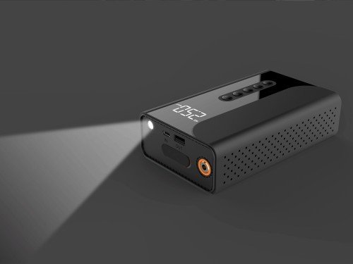 Cargador Arrancador Batería Auto Inflador Portátil Usb 12v