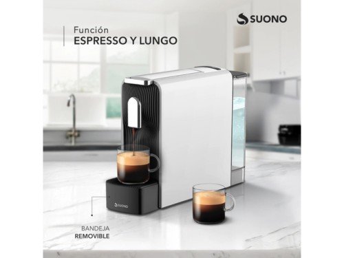 Cafetera Expresso Suono Para Capsulas Nespresso 500ml 19 Bar Presión