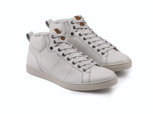 Zapatilla de cuero Blanco Dubai 04 Ringo 