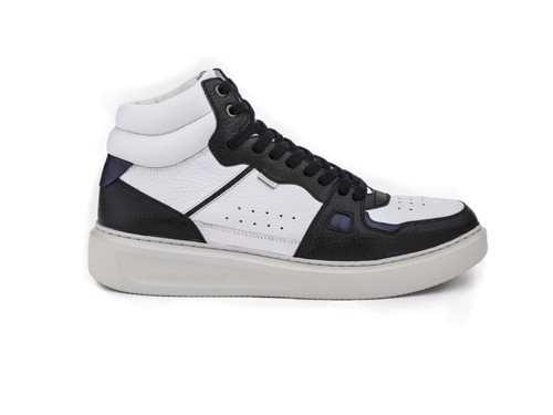Zapatilla de cuero Blanco Game 01 Ringo 