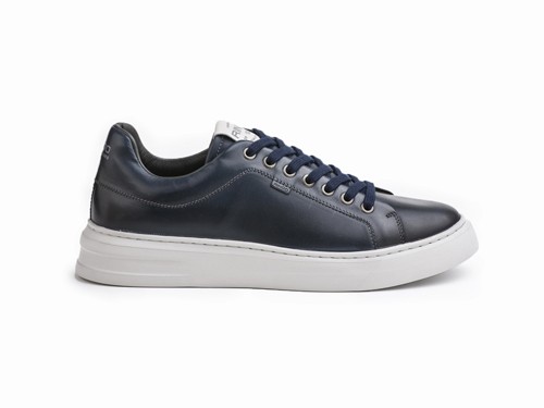 Zapatilla de cuero Azul Point 01 Ringo 