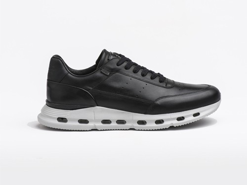 Zapatilla de cuero Negro Storm 02 Ringo 