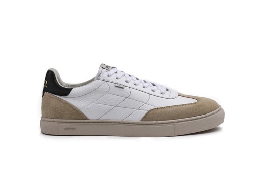 Zapatilla de cuero Blanco Ted 05 Ringo 