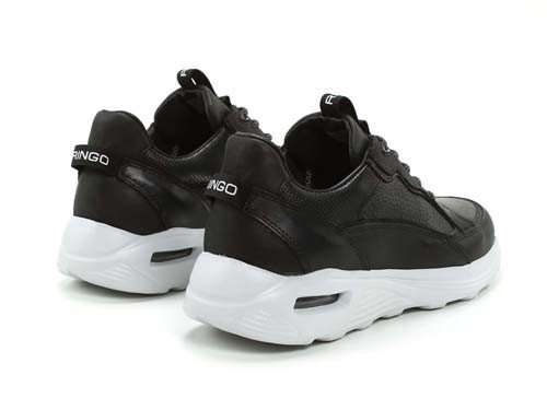 Zapatilla de cuero Negro Viper 01 Ringo 