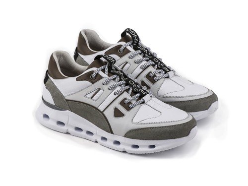 Zapatilla de cuero Blanco Wheel 01 Ringo 