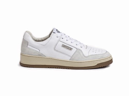 Zapatilla de cuero Blanco Galtier 02 Lepoque 