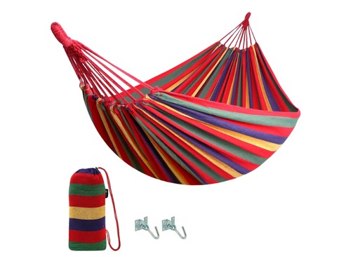 Hamaca Paraguaya Colgante Camping Playa Jardin Con Bolso Reforzada