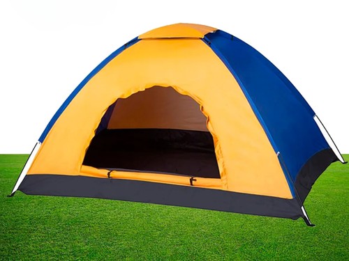 Carpa Camping Reforzada Con Bolso Playera Aire Libre 3 Personas