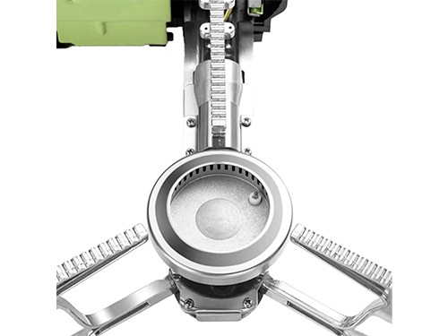 Anafe Cocina Portátil Dellorean Plegable Camping Gas Butano Verde