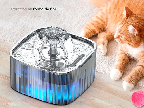 Bebedero Dispenser C/bandeja Metal 2l Dellorean B2ld