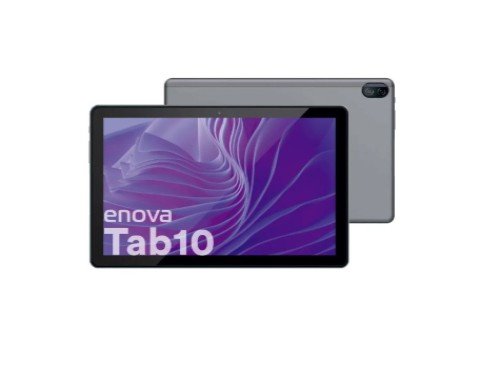 TABLET 10" 4G LTE 4/64 GB 2+5MP 5000mAh ANDROID 12 GRIS ENOVA