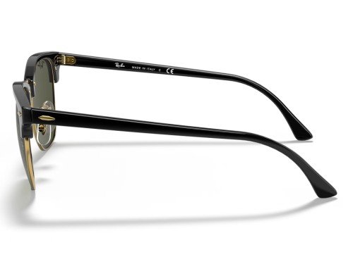 Anteojos Lentes De Sol Ray Ban Clubmaster 3016 W0365 55 Negro Verde