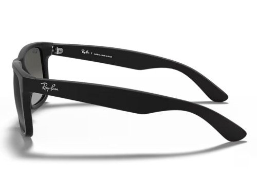 Anteojos De Sol Ray Ban Justin 4165L 601/8G 57 Negro Gris Degrade