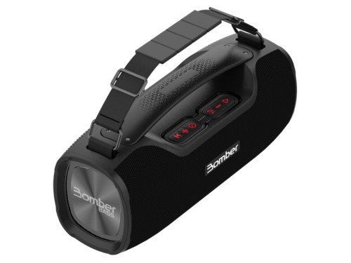 Parlante Bluetooth Portátil Bomber Bass Resistente Agua Usb