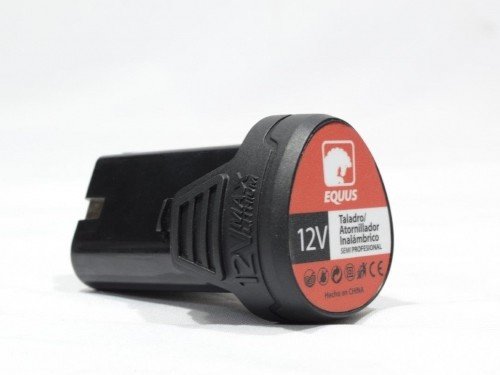 Taladro Inalámbrico 12v Con 2 Baterìas y Cargador Equus