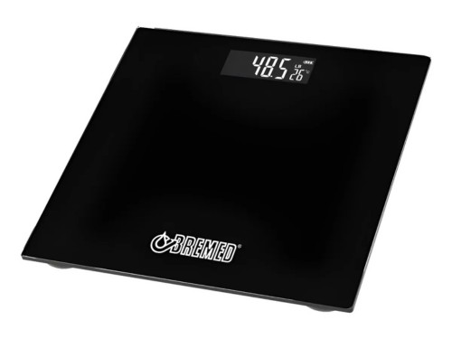 Balanza Digital Baño LCD temperatura 180kg Bremed 3112