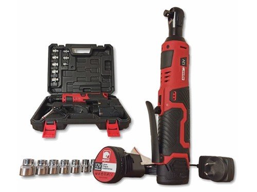 Llave Crique Inalámbrica 3/8" 12V 2 Baterías Cargador  Equus