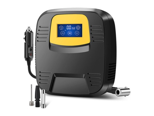 Inflador Compresor Auto 12v Bici Neumáticos Digital Tactil