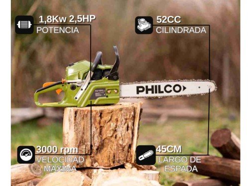 Motosierra a Nafta MJPMO217 Philco