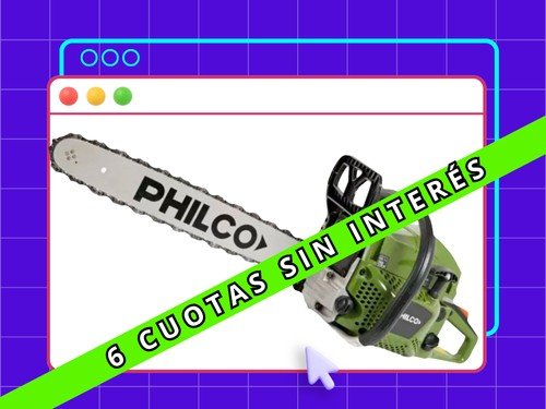 Motosierra a Nafta MJPMO217 Philco