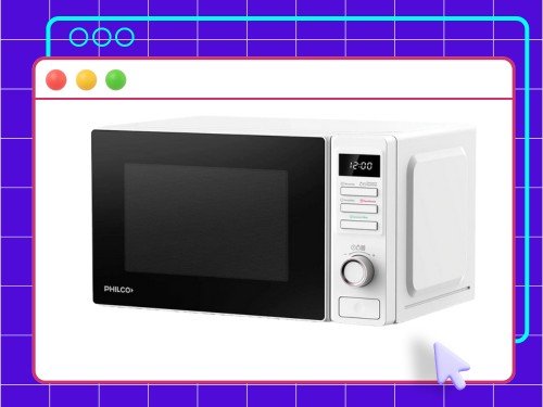 Microondas Philco MPHDW20UAP Digital 20L Blanco