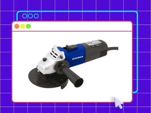 Amoladora Angular G1922ar 115mm 500w Gamma