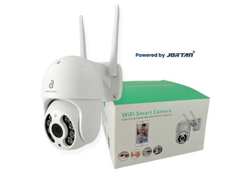 Cámara Seguridad Ip Wifi Domo Ptz 360 Exterior Full Hd Flash Blanco
