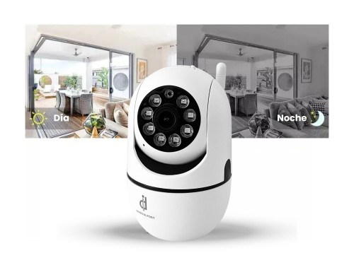 Cámara de Seguridad WiFi Motorizada Full HD con Visión Nocturna