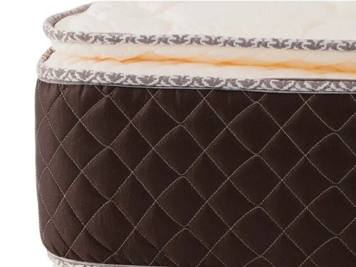 Conjunto Cannon Base Chocolate + Colchón Exclusive Pillow 2 plazas