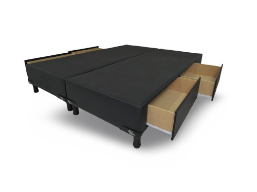 Cama con Cajones 2 plazas - Variedad de colores / Madera de pino