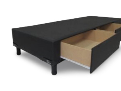 Sommier con Cajones 1 plaza - Variedad de colores / Madera de pino